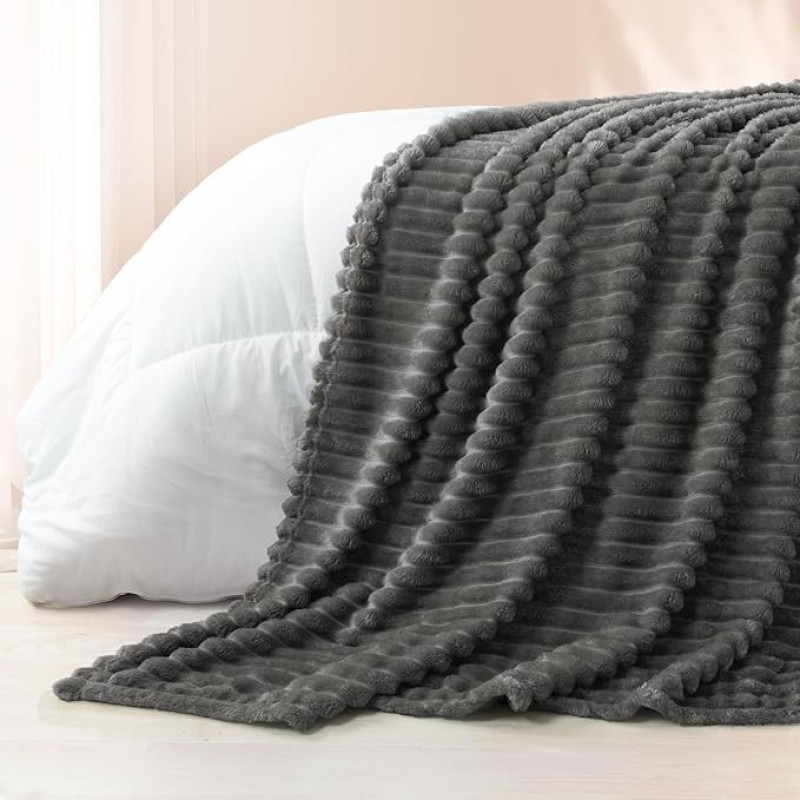 شال مبل و تخت آقای طرح مدل پلیسه سایز 150x200سانتی متر