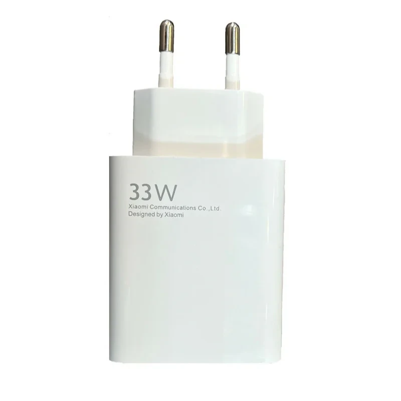 شارژر دیواری شیائومی مدل note 9 pro به همراه کابل تبدیل USB-C