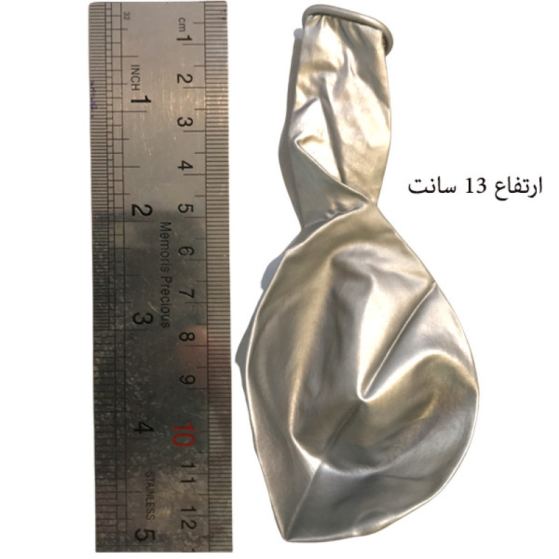 بادکنک کروم مستر تم طرح گرین پلاس بسته بندی 30 عددی
