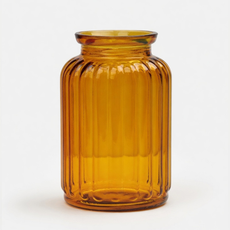 گلدان دکوری مدل شیشه ای ویوا s15