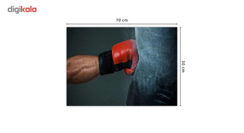 تابلو شاسی ونسونی طرح Iron Fist سایز 50x70 سانتی متر
