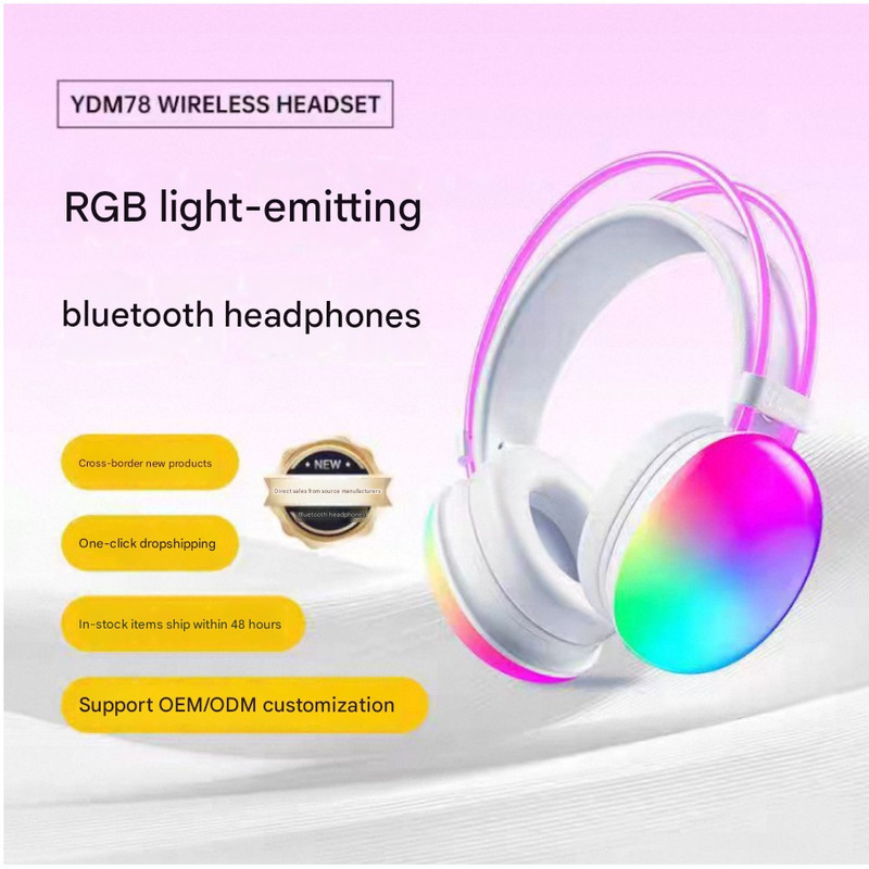 هدست مخصوص بازی بلوتوثی دوپریم مدل Uniguma RGB