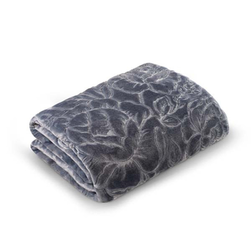 پتو 1 نفر نساجی لاله مهرگان مدل  الوان طرح گُل سایز 210x160x2 سانتی‌متر