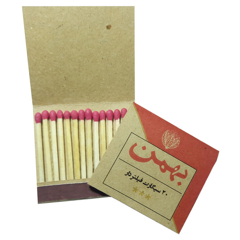 کبریت مدل بهمن بسته 5 عددی