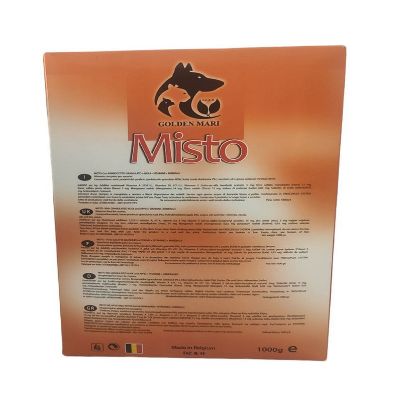 خوراک پرندگان گلدن ماری مدل Misto وزن 1000گرم