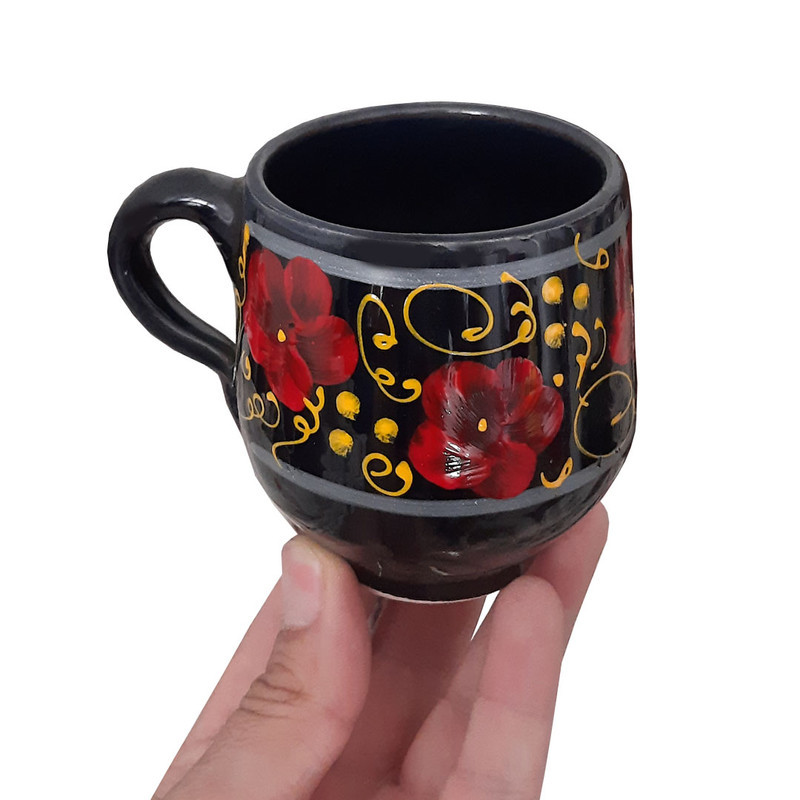 ست 7 تکه پارچ و لیوان سفالی کد GH