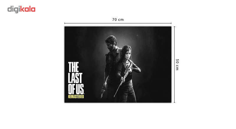 تابلو شاسی ونسونی طرح The Last Of US Remastered سایز 70 × 50