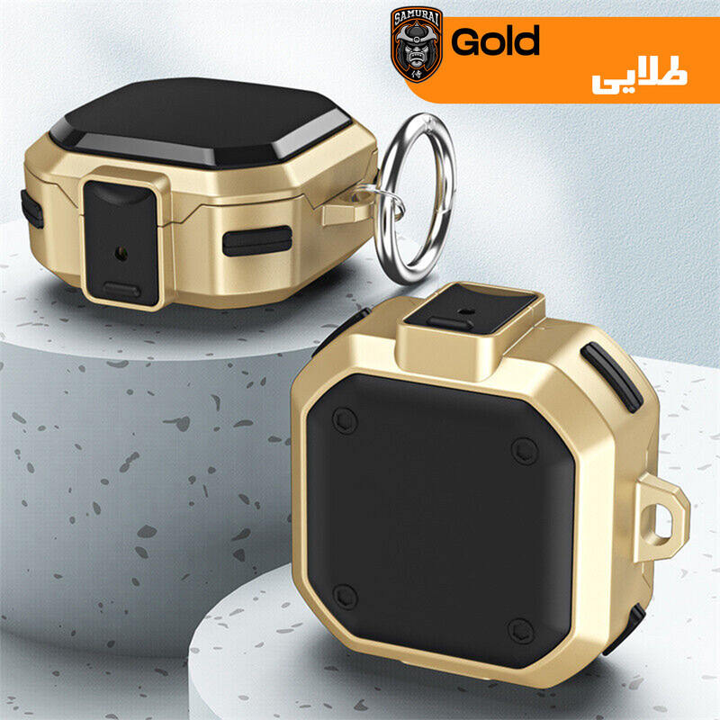 کاور سامورایی مدل Quad-10 مناسب برای هدفون سامسونگ Galaxy Buds Live  Buds Pro  Buds 2  Buds 2 Pro