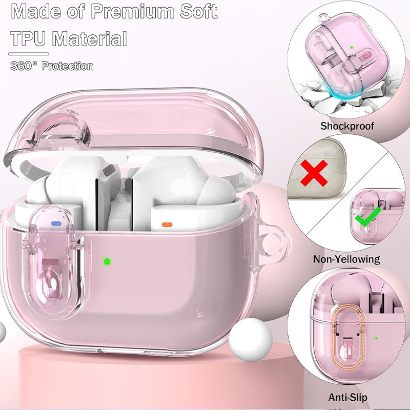کاور مسیر مدل Protective مناسب برای کیس هدفون بی سیم سامسونگ Galaxy Buds 3  3 Pro