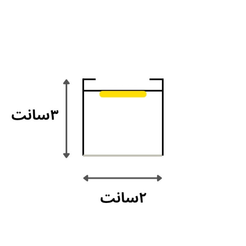 چراغ روکار خطی مدل 6350