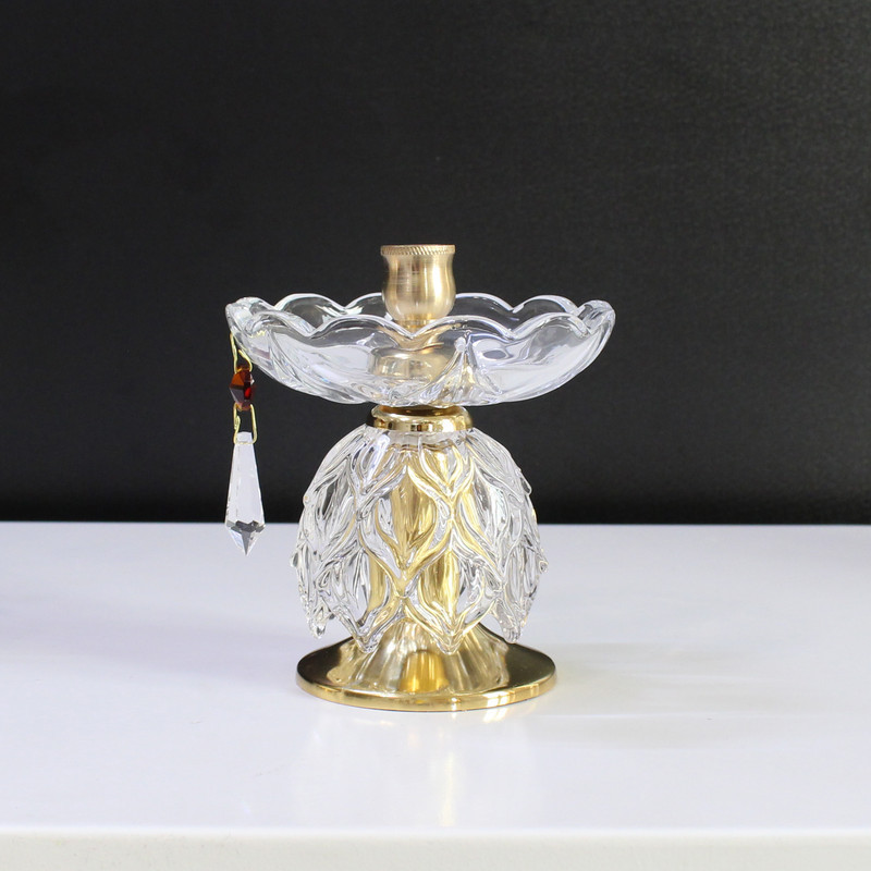 شمعدان مدل کریستال کد 02 بسته دو عددی