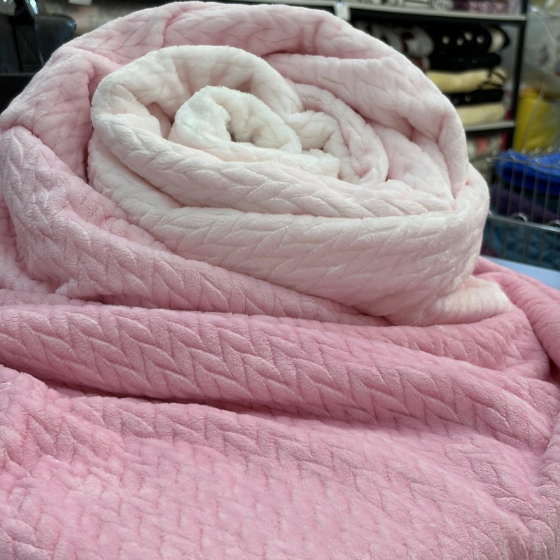 پتو 2 نفره تیلار تک مدل ژاکارد آبرنگی 350G سایز 220x200 سانتی‌متر