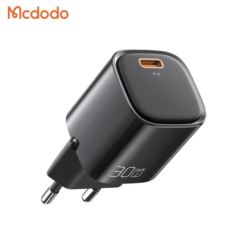 شارژر دیواری 30 وات مک دودو مدل Nano 30 mini به همراه کابل USB-C