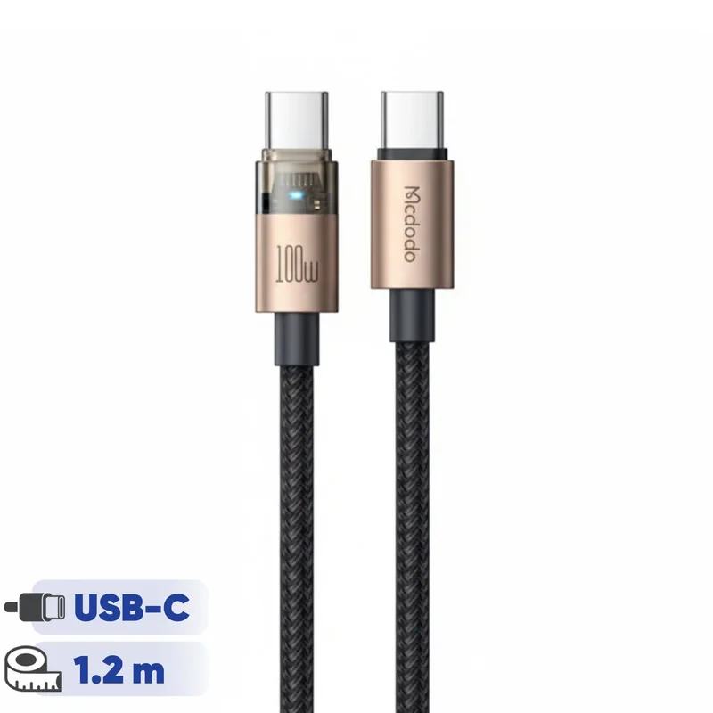 کابل usb-c مک دودو مدل ca-558  100Wطول 1.2متر