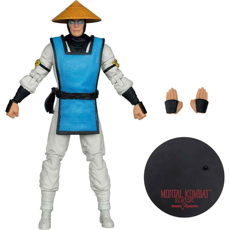 اکشن فیگور مکفارلن تویز مدل رایدن طرح Mortal Kombat ارتفاع 18 سانتی‌متر