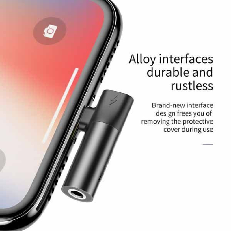 مبدل USB-C به AUXUSB-C باسئوس مدل l41