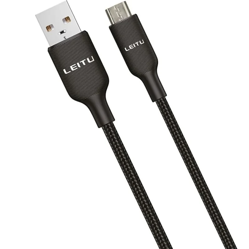 کابل تبدیل USB به MicroUSB لیتو مدل LD-48 طول 2 متر
