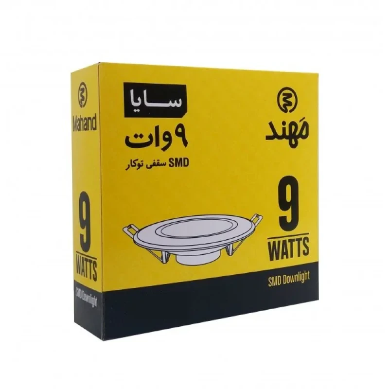 پنل ال ای دی سقفی 9 وات مهند مدل Mh-109
