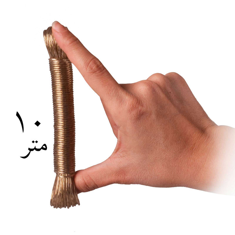 طناب رخت مدل SM طول 10 متر