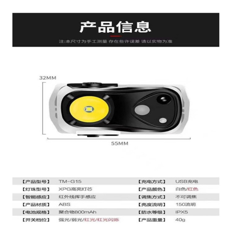چراغ پیشانی مدل HP-020