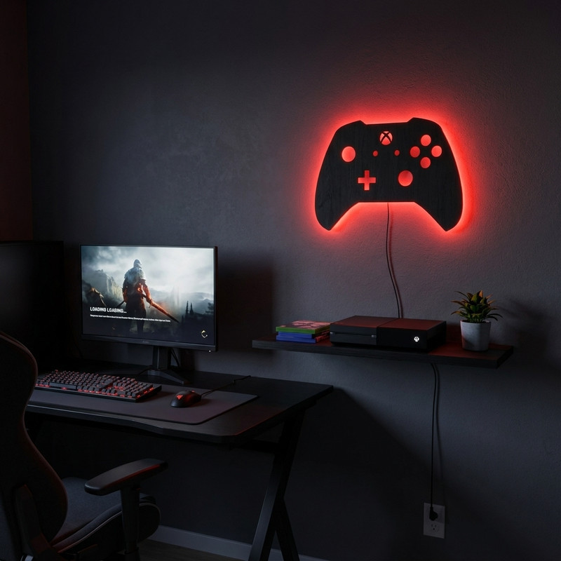 چراغ خواب مدل بک لایت طرح دسته xbox