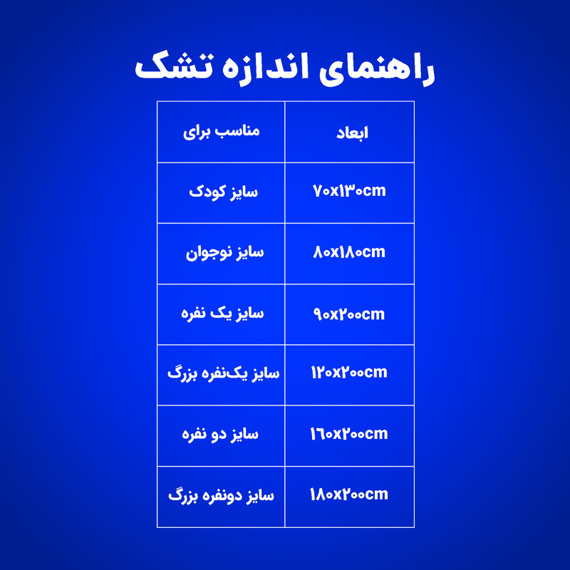 تشک رویال مدل طبی فنری پرنس تک نفره سایز 90×200 سانتی متر