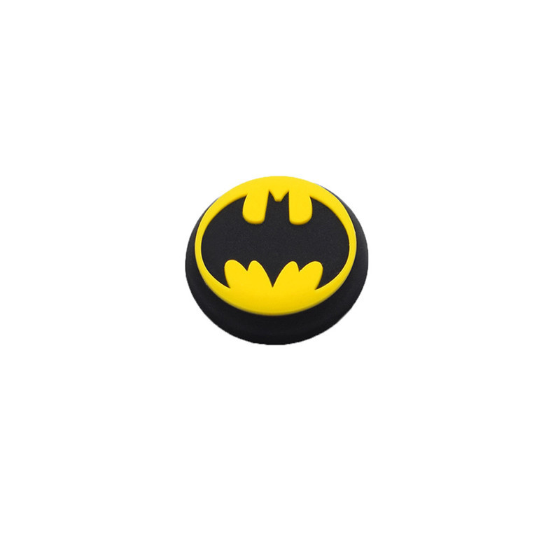 روکش آنالوگ دسته پلی استیشن مدل Batman-Yellow001 بسته دو عددی