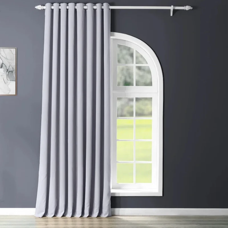 پرده نوین پرده خورشید مدل کتان NY312 سایز 280x300 سانتی‌متر