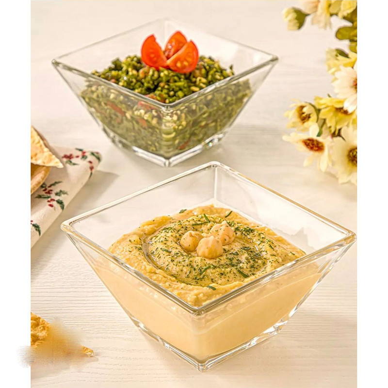 پیاله مدل مربع کد DH2087 مجموعه 6 عددی