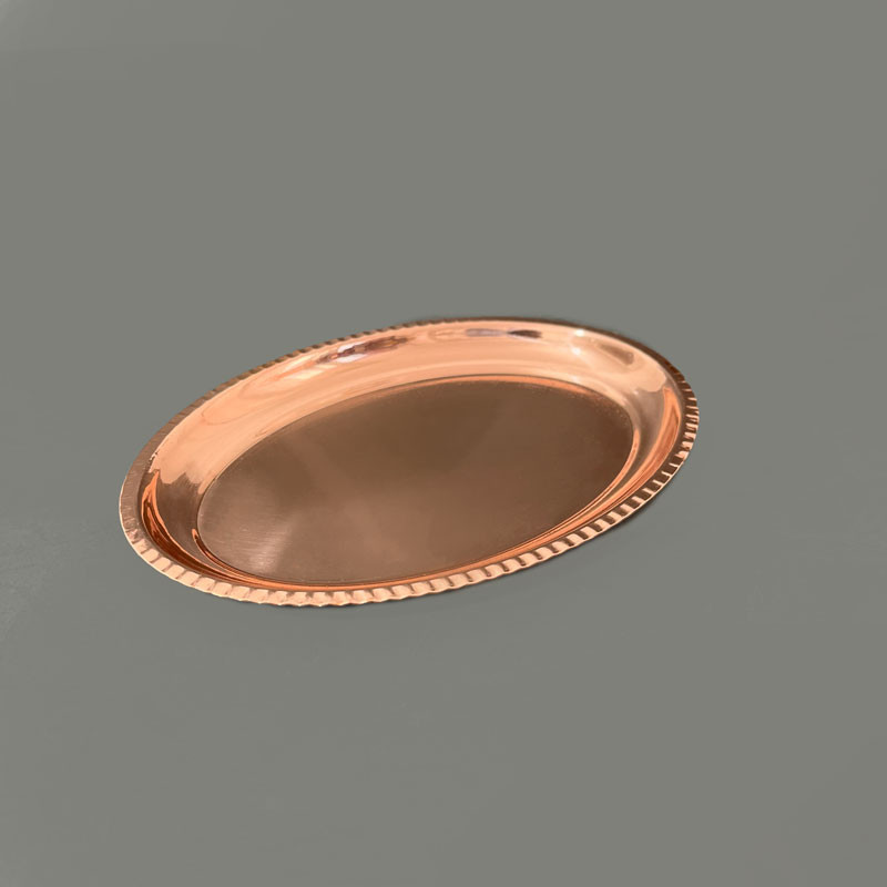سینی مسی مدل بیضی کد ZH377.1