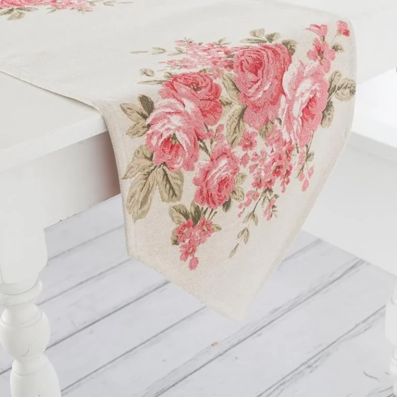رانر انگلیش هوم مدل Roses سایز 105x35 سانتی‌متر