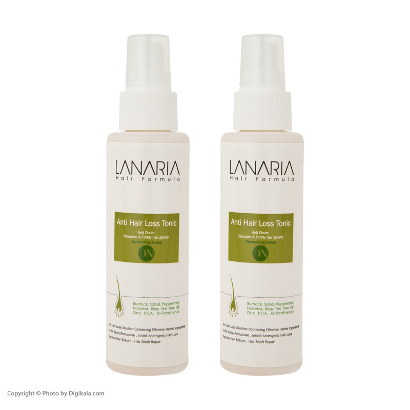تونیک تقویت کننده مو لاناریا مدل Tea Tree حجم 150 میلی لیتر مجموعه 2 عددی
