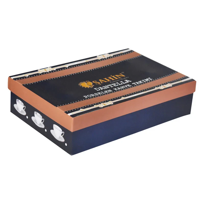 سرویس چای خوری 12 پارچه 6 نفره شاهین مدل dantella c