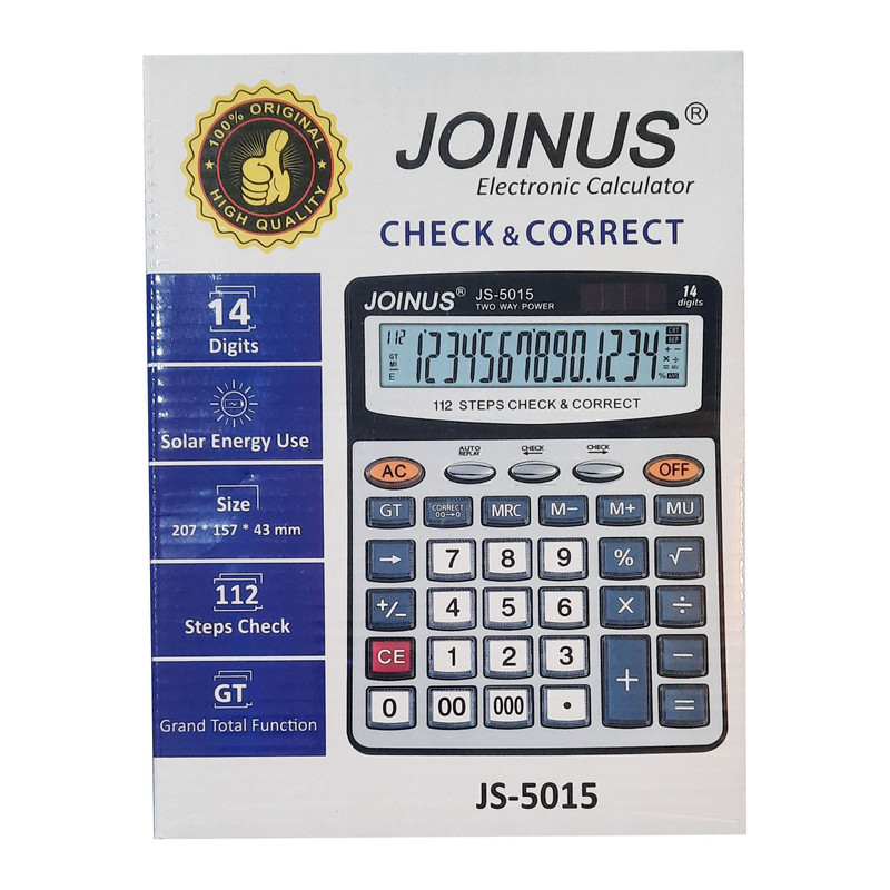 ماشین حساب جوینوس مدل JS-5015 کد DR5015