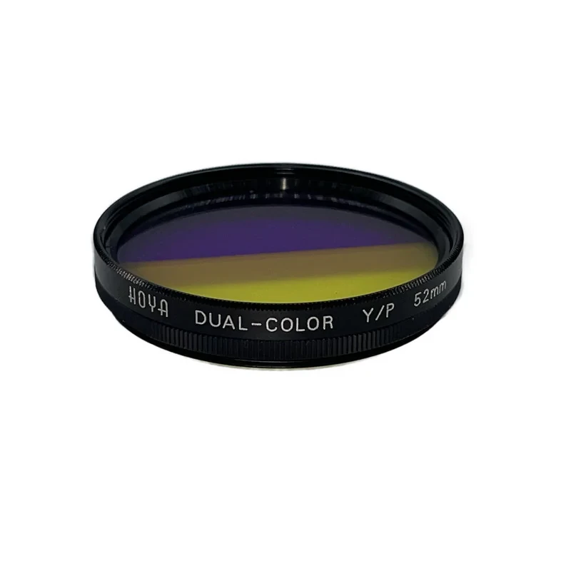 فیلتر لنز هویا مدل 52MM-زردبنفش-DUAL COLOR