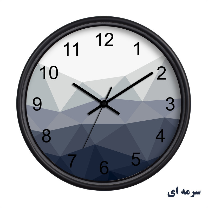 ساعت دیواری سال بردز مدل چند ضلعی CW-172