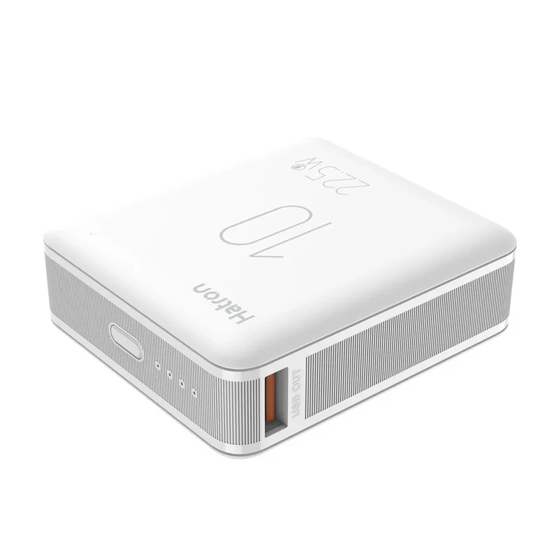 پاوربانک 22.5 وات هترون مدل HPB1065ME ظرفیت 10هزار میلی‌آمپرساعت