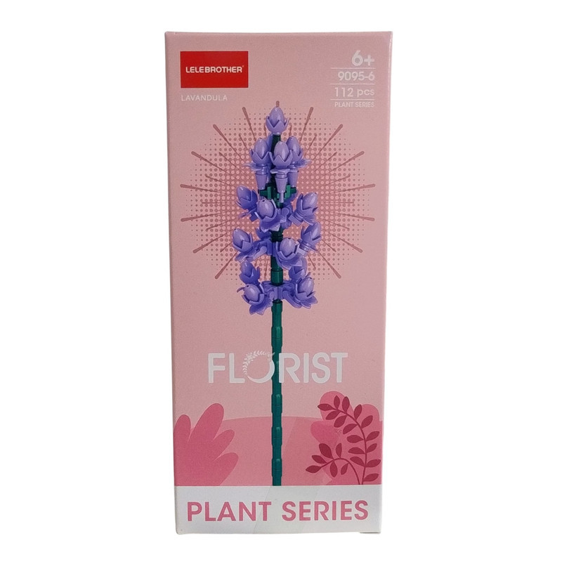 ساختنی 112 تکه لیلیبرادر مدل گل اسطوخودوس طرح Lavender
