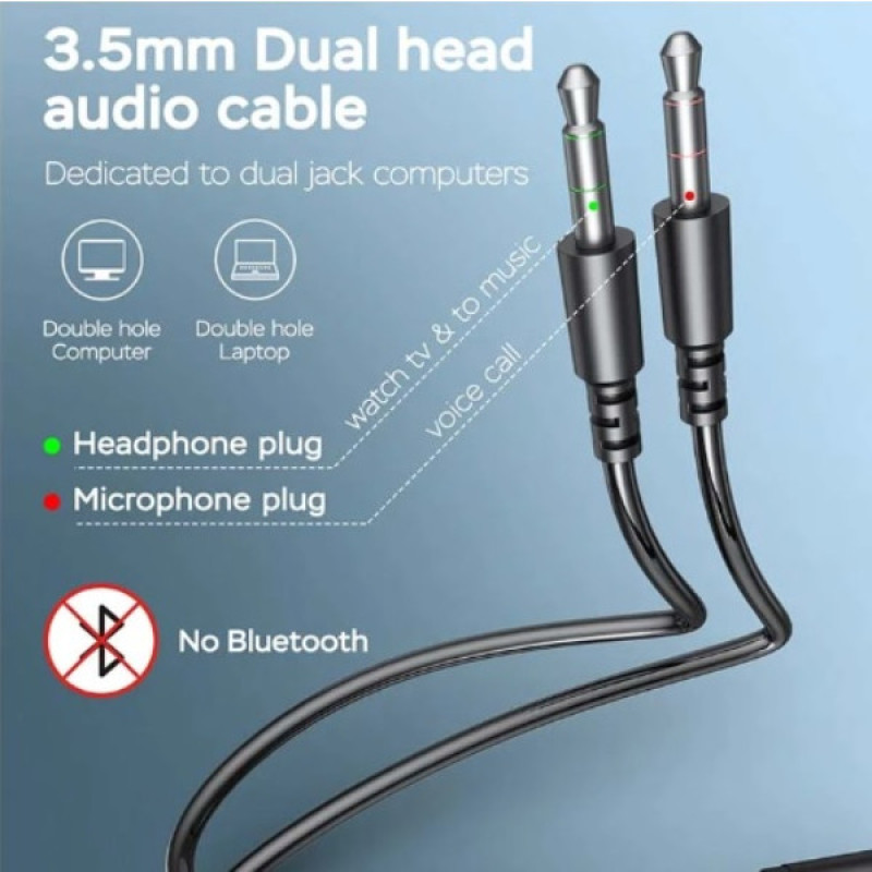هدست تلفن با سیم مدل H102