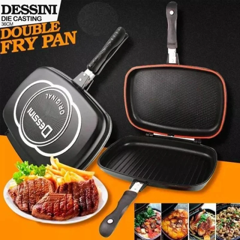 تابه چدنی دسینی مدل دو طرفه رژیمی سایز 36
