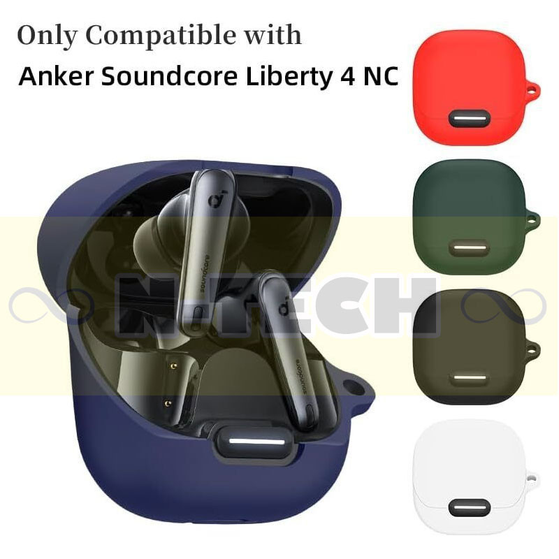 کاور انتک مدل Silicon Case مناسب برای کیس هدفون بی سیم انکر Liberty 4NC