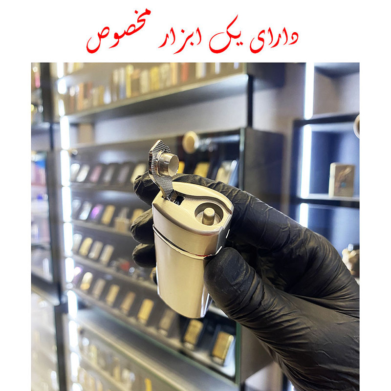 فندک مدل اتمی سه شعله طرح مانیتور دار کلیکی