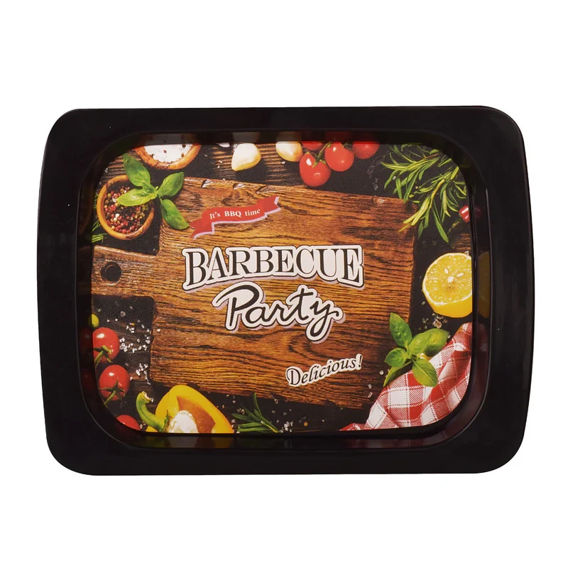 سینی مهروز مدل SE-2001-688 طرح BARBECUE