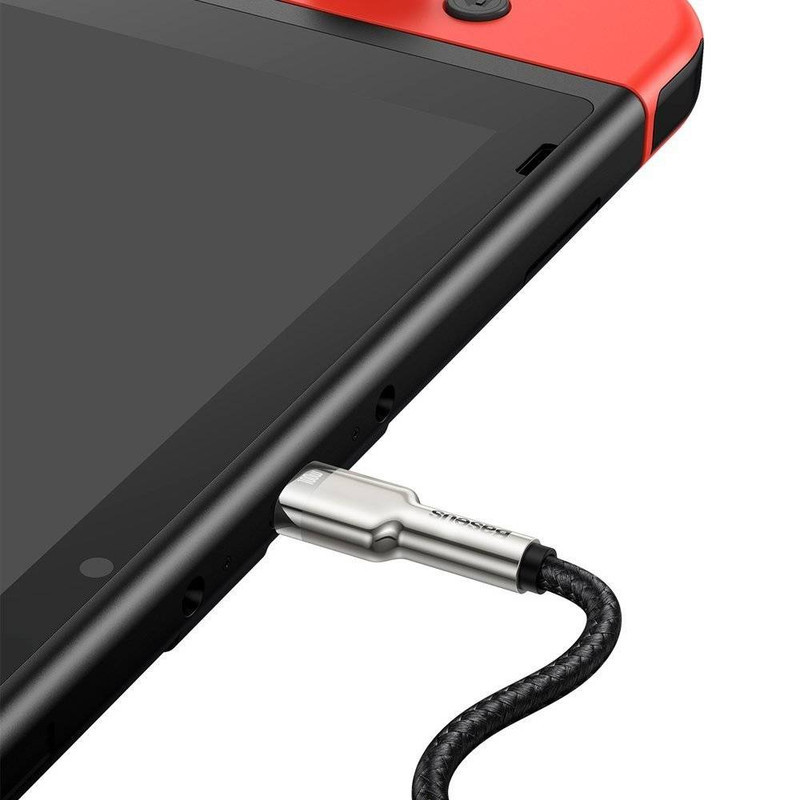 کابل تبدیل USB-C باسئوس مدل Metal Series 100W طول 2 متر