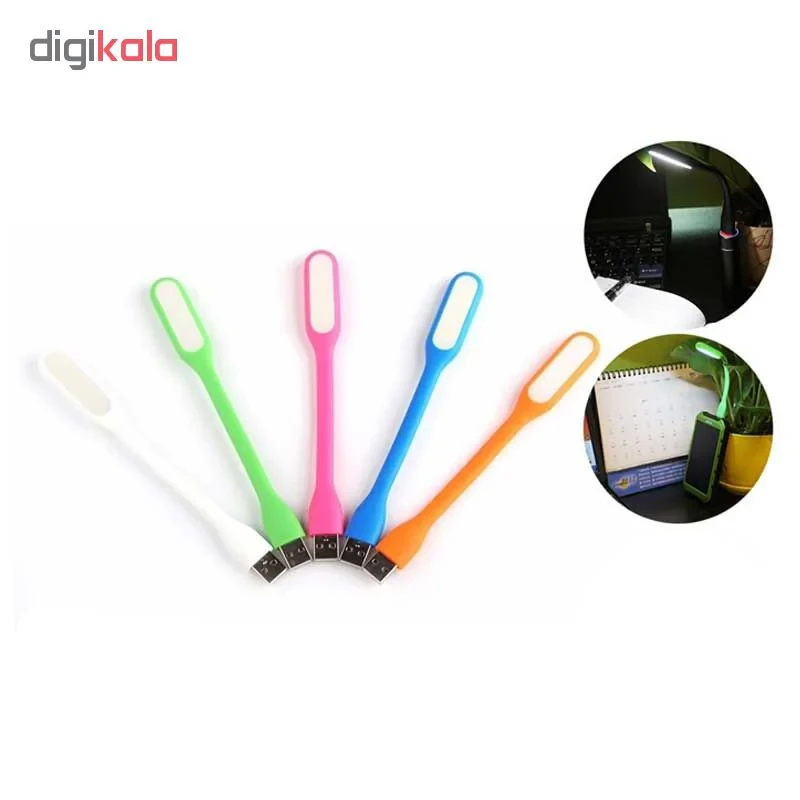 چراغ LED یو اس بی مدل FLX کد 100000227 بسته 5 عددی