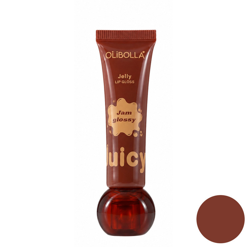برق لب مایع براق اولیبولا مدل Jam Glossy شماره 06