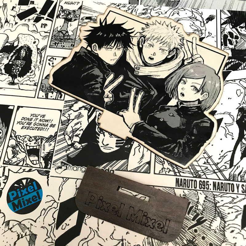 استند رومیزی پیکسل میکسل مدل انیمه jujutsu kaisen