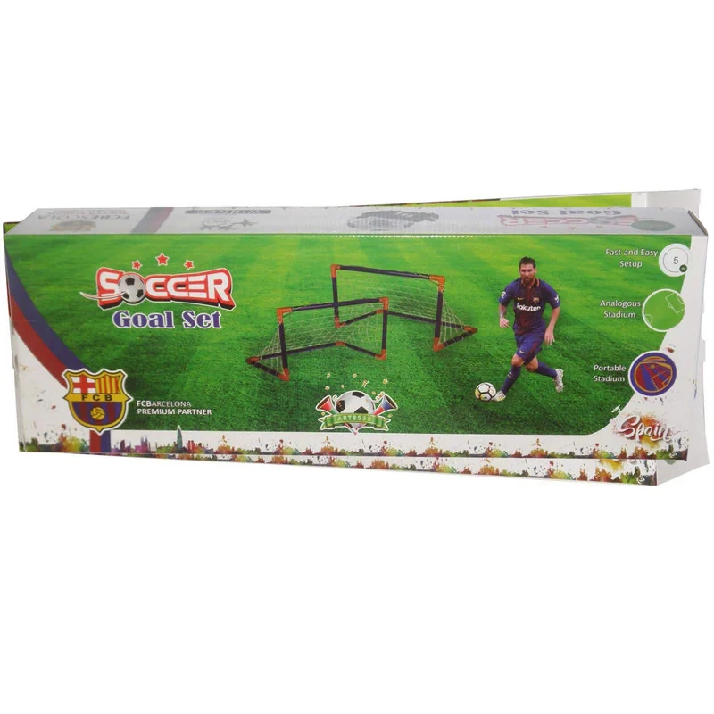 دروازه بازی فوتبال مدل SOCCER Goal Set بسته 2 عددی