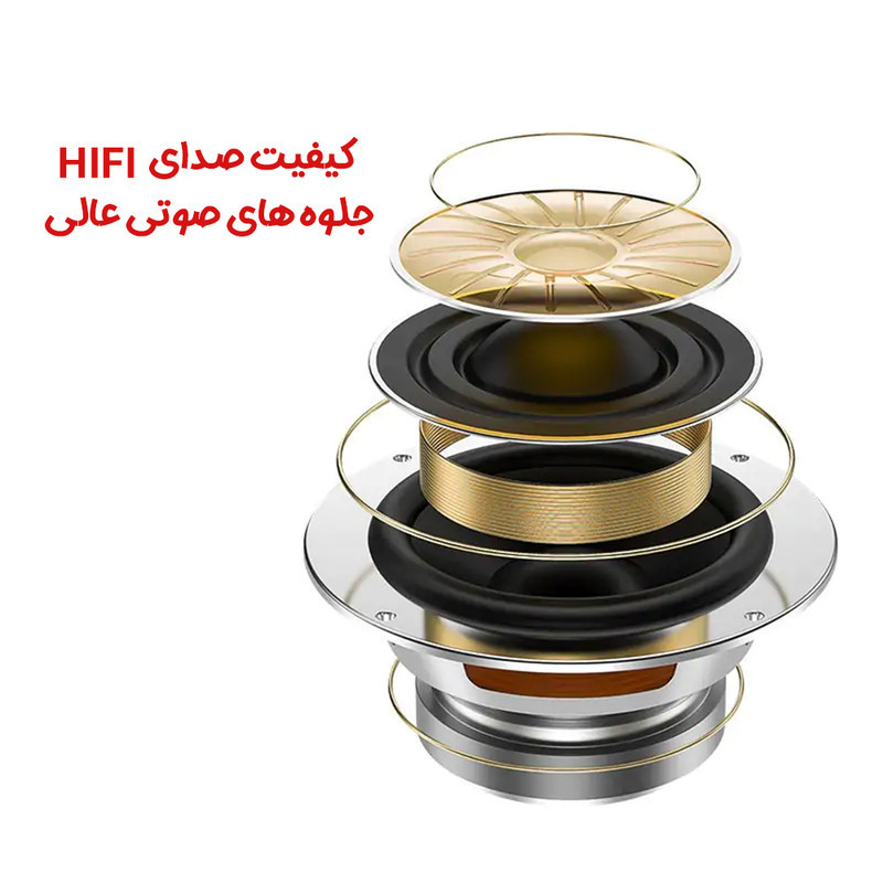 هدفون بلوتوثی گردنی ریمکس مدل RB-S20 با حذف نویز HD، درگاه شارژ USB Type-C، با قابلیت اتصال به چند دستگاه، طراحی ارگونومیک، مقاوم در برابر رطوبت و عرق