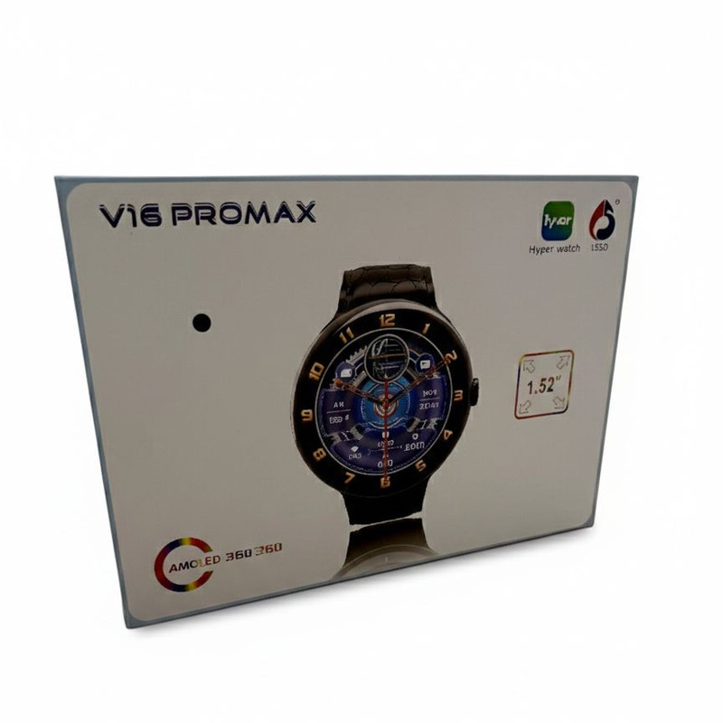 ساعت هوشمند 49 میلیمتری هایپر واچ مدل V-Promax با بند سیلیکونی